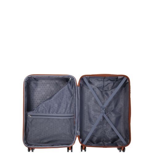 Чемодан средний M ABS-пластик Worldline Airtex 629 67×45×27см 74л Белый