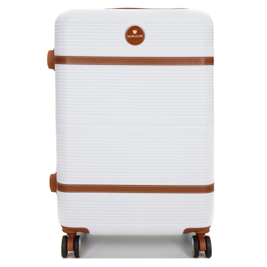Чемодан средний M ABS-пластик Worldline Airtex 629 67×45×27см 74л Белый