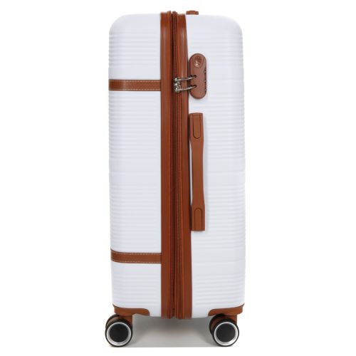 Чемодан средний M ABS-пластик Worldline Airtex 629 67×45×27см 74л Белый