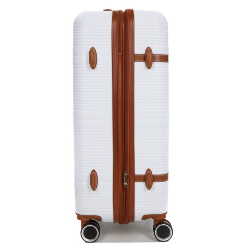 Чемодан средний M ABS-пластик Worldline Airtex 629 67×45×27см 74л Белый