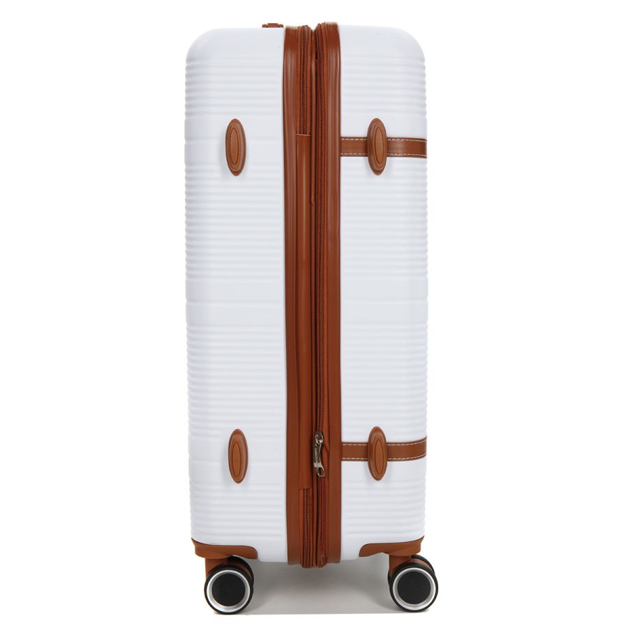 Чемодан средний M ABS-пластик Worldline Airtex 629 67×45×27см 74л Белый