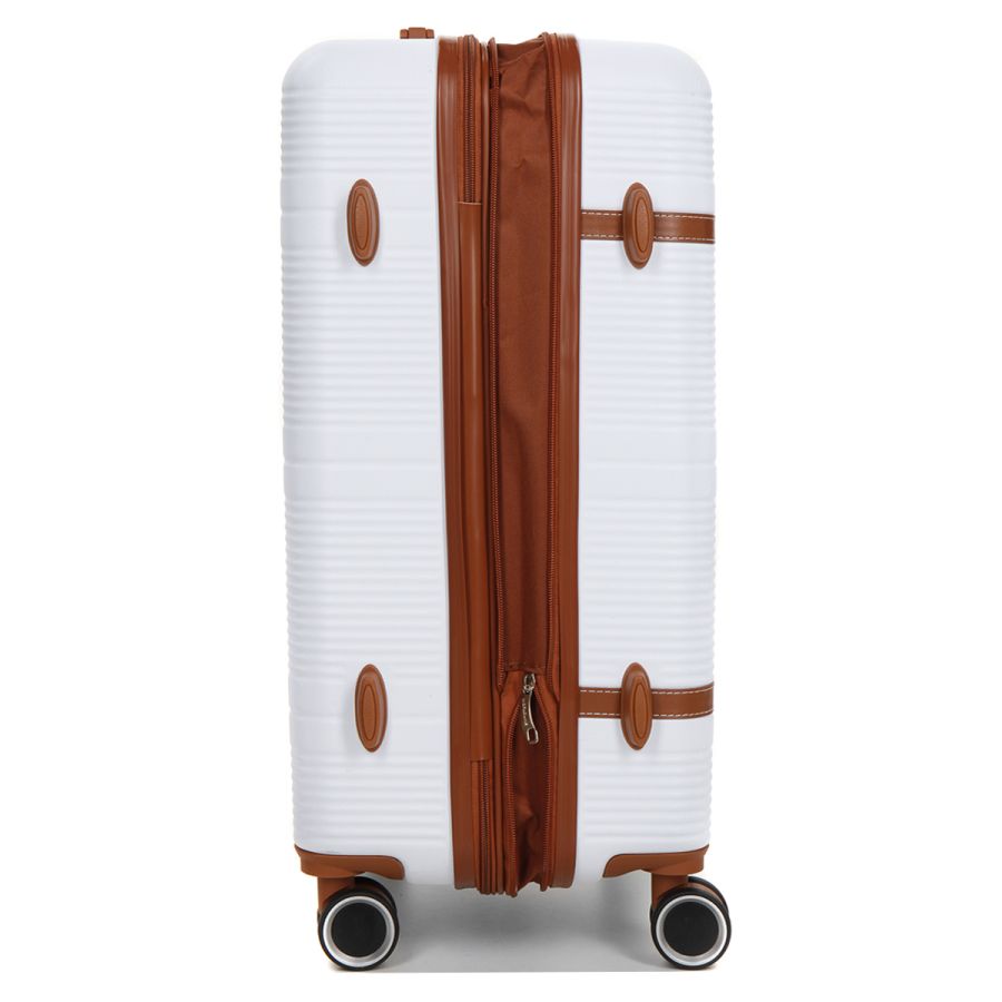 Чемодан средний M ABS-пластик Worldline Airtex 629 67×45×27см 74л Белый