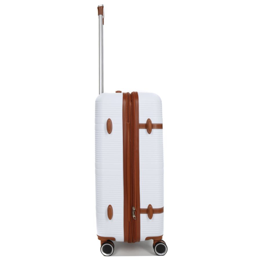Чемодан средний M ABS-пластик Worldline Airtex 629 67×45×27см 74л Белый