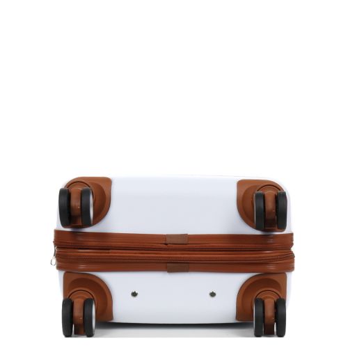 Чемодан маленький S ABS-пластик Worldline Airtex 629 56×36×22см 38л Белый