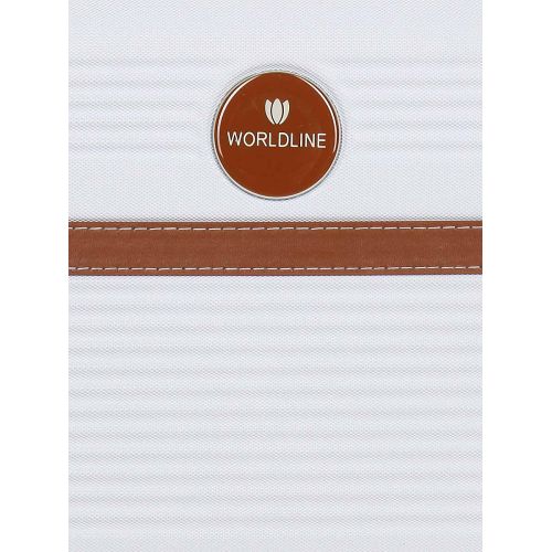 Чемодан маленький S ABS-пластик Worldline Airtex 629 56×36×22см 38л Белый