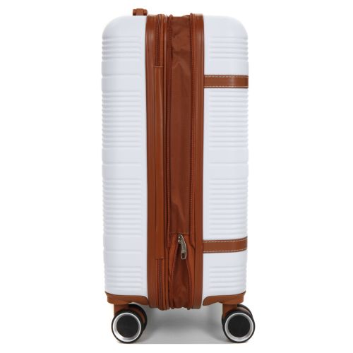 Чемодан маленький S ABS-пластик Worldline Airtex 629 56×36×22см 38л Белый