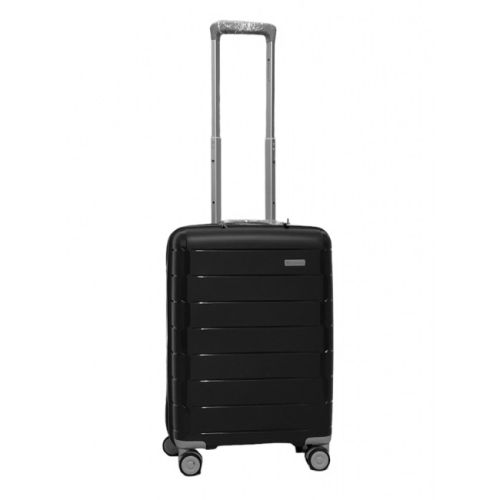 Чемодан маленький S полипропилен Snowball 20303 56×39×23см 35л Чёрный