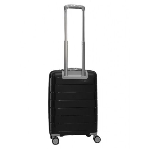 Чемодан маленький S полипропилен Snowball 20303 56×39×23см 35л Чёрный