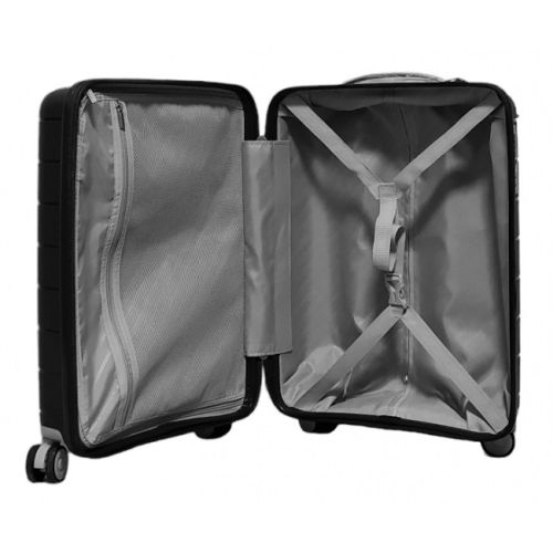 Чемодан маленький S полипропилен Snowball 20303 56×39×23см 35л Чёрный