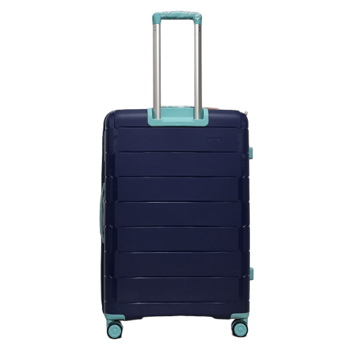 Чемодан большой L полипропилен Snowball 20303 76×53×33см 108+17л Темно-синий