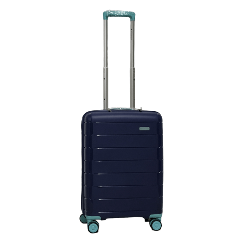 Чемодан маленький S полипропилен Snowball 20303 56×39×23см 35л Темно-синий