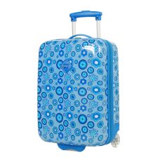 Детский чемодан маленький S ABS-пластик Madisson Snowball 65218  49,5×32,5×20см 25л Синий