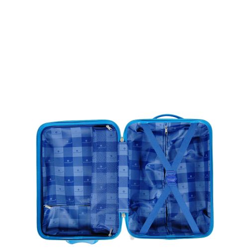 Детский чемодан маленький S ABS-пластик Madisson Snowball 65218  49,5×32,5×20см 25л Синий