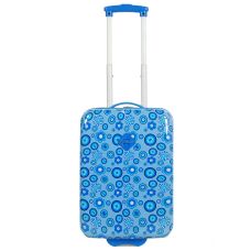 Детский чемодан маленький S ABS-пластик Madisson Snowball 65218  49,5×32,5×20см 25л Синий