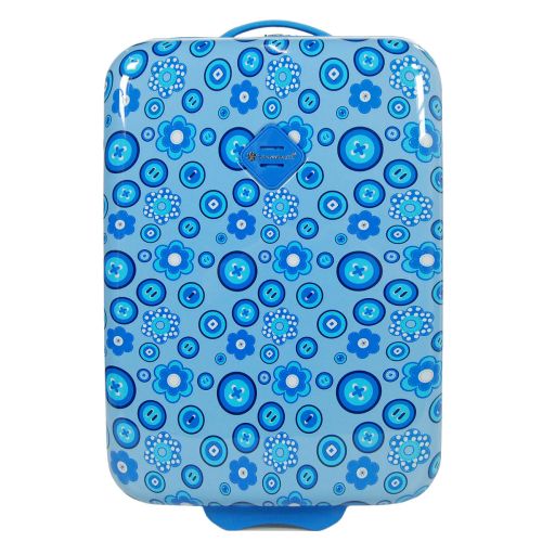 Детский чемодан маленький S ABS-пластик Madisson Snowball 65218  49,5×32,5×20см 25л Синий