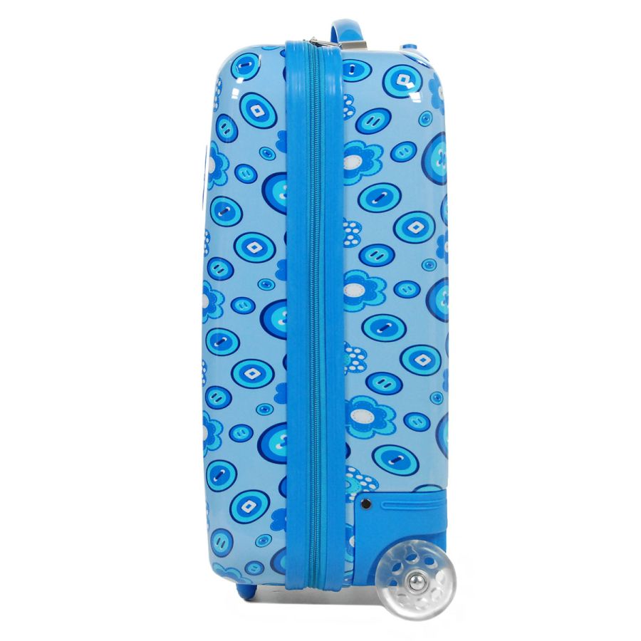 Детский чемодан маленький S ABS-пластик Madisson Snowball 65218  49,5×32,5×20см 25л Синий