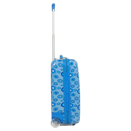 Детский чемодан маленький S ABS-пластик Madisson Snowball 65218  49,5×32,5×20см 25л Синий