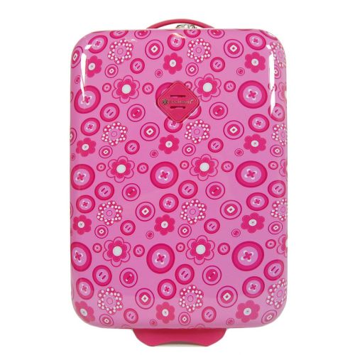 Детский чемодан маленький S ABS-пластик Madisson Snowball 65218  49,5×32,5×20см 25л Розовый