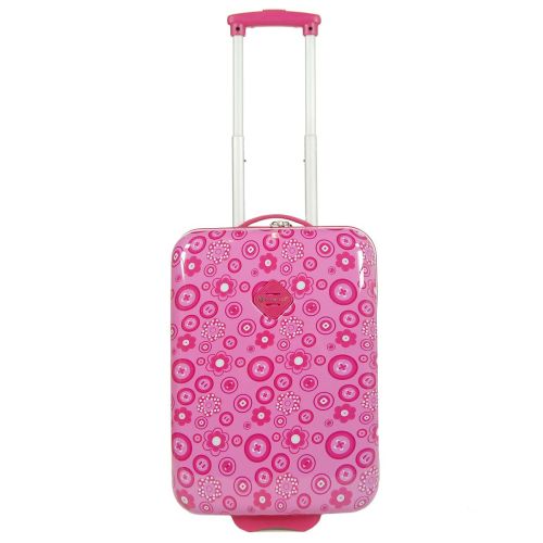 Детский чемодан маленький S ABS-пластик Madisson Snowball 65218  49,5×32,5×20см 25л Розовый
