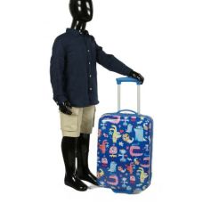 Детский чемодан маленький S ABS-пластик Madisson Snowball A85118 48×32,5×20см 25л Синий