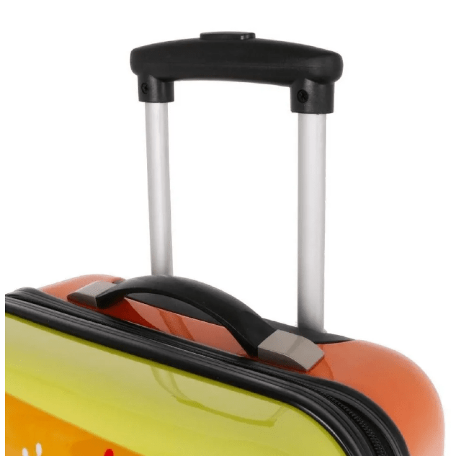 Детский чемодан маленький S ABS-пластик Madisson Snowball 65018H 49×32×20см 25л Оранжевый