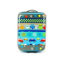 Детский чемодан маленький S ABS-пластик Madisson Snowball 65018H 49×32×20см 25л Синий 