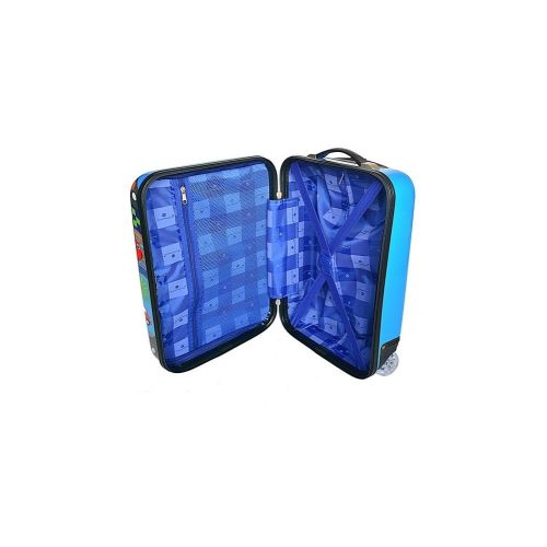 Детский чемодан маленький S ABS-пластик Madisson Snowball 65018H 49×32×20см 25л Синий