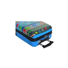 Детский чемодан маленький S ABS-пластик Madisson Snowball 65018H 49×32×20см 25л Синий 