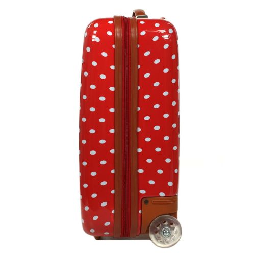 Детский чемодан маленький S ABS-пластик Madisson Snowball 65118 48×32,5×20см 25л Красный