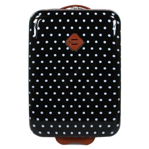 Детский чемодан маленький S ABS-пластик Madisson Snowball 65118 48×32,5×20см 25л Черный