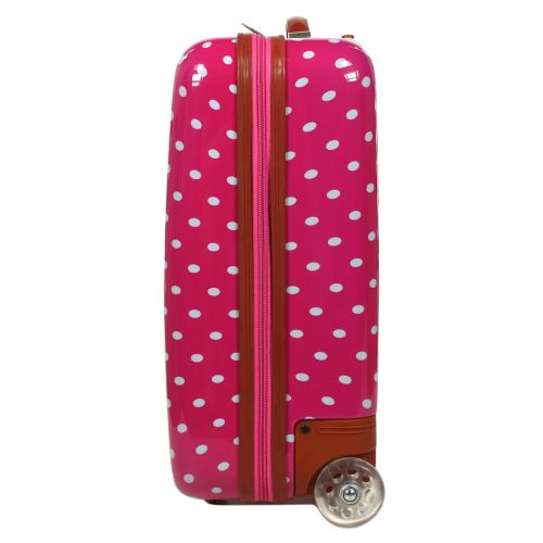 Детский чемодан маленький S ABS-пластик Madisson Snowball 65118 48×32,5×20см 25л Розовый