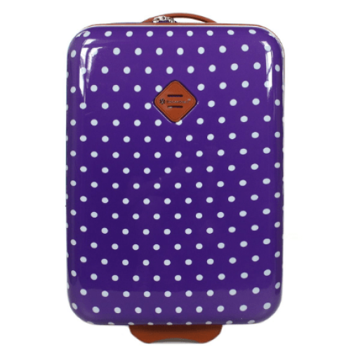 Детский чемодан маленький S ABS-пластик Madisson Snowball 65118 48×32,5×20см 25л Фиолетовый