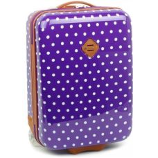 Детский чемодан маленький S ABS-пластик Madisson Snowball 65118 48×32,5×20см 25л Фиолетовый