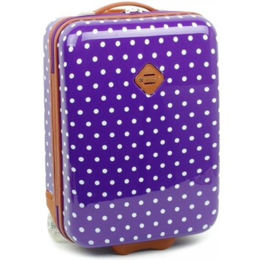 Детский чемодан маленький S ABS-пластик Madisson Snowball 65118 48×32,5×20см 25л Фиолетовый