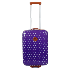 Детский чемодан маленький S ABS-пластик Madisson Snowball 65118 48×32,5×20см 25л Фиолетовый