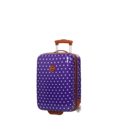 Детский чемодан маленький S ABS-пластик Madisson Snowball 65118 48×32,5×20см 25л Фиолетовый