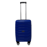 Чемодан маленький S полипропилен Madisson Snowball 01103 58×37×22см 35л Синий