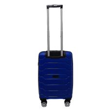 Чемодан маленький S полипропилен Madisson Snowball 01103 58×37×22см 35л Синий