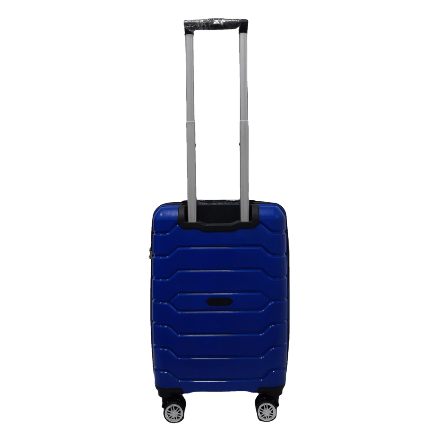 Чемодан маленький S полипропилен Madisson Snowball 01103 58×37×22см 35л Синий