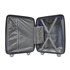 Чемодан маленький S полипропилен Madisson Snowball 01103 58×37×22см 35л Синий