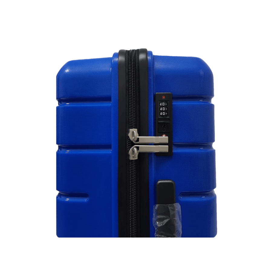 Чемодан маленький S полипропилен Madisson Snowball 01103 58×37×22см 35л Синий