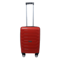 Чемодан маленький S полипропилен Madisson Snowball 01103 58×37×22см 35л Красный