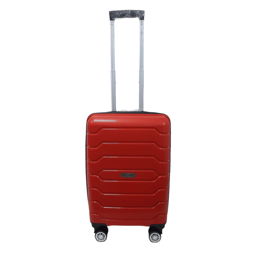 Чемодан маленький S полипропилен Madisson Snowball 01103 58×37×22см 35л Красный