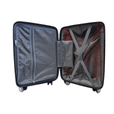 Чемодан маленький S полипропилен Madisson Snowball 01103 58×37×22см 35л Красный