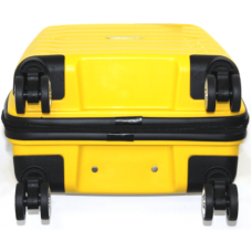 Чемодан маленький S полипропилен Madisson Snowball 01103 58×37×22см 35л Желтый