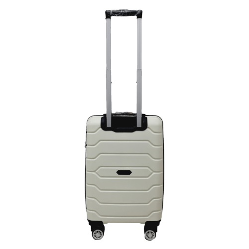 Чемодан маленький S полипропилен Madisson Snowball 01103 58×37×22см 35л Белый