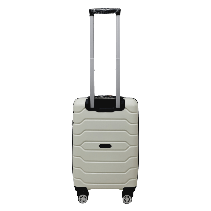 Чемодан маленький S полипропилен Madisson Snowball 01103 58×37×22см 35л Белый