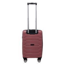 Чемодан маленький S полипропилен Madisson Snowball 01103 58×37×22см 35л Розовое золото
