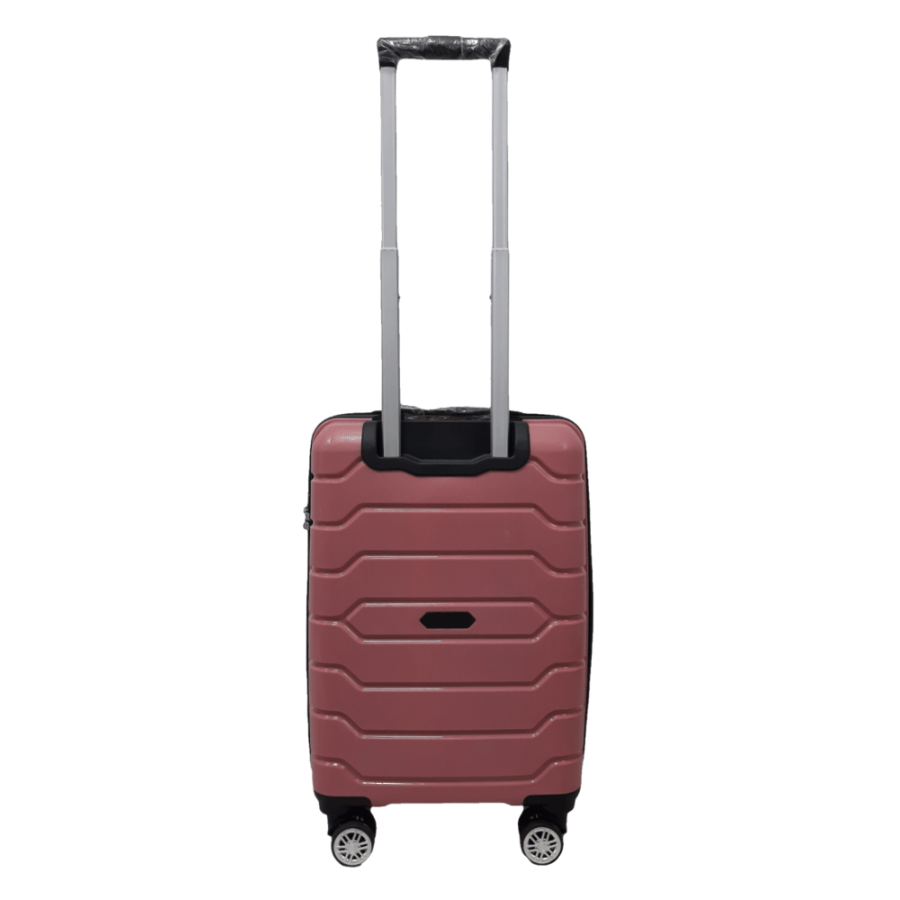 Чемодан маленький S полипропилен Madisson Snowball 01103 58×37×22см 35л Розовое золото