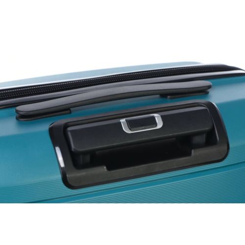 Чемодан маленький S полипропилен Snowball 92803 54,5×38×21см 36л Зеленый